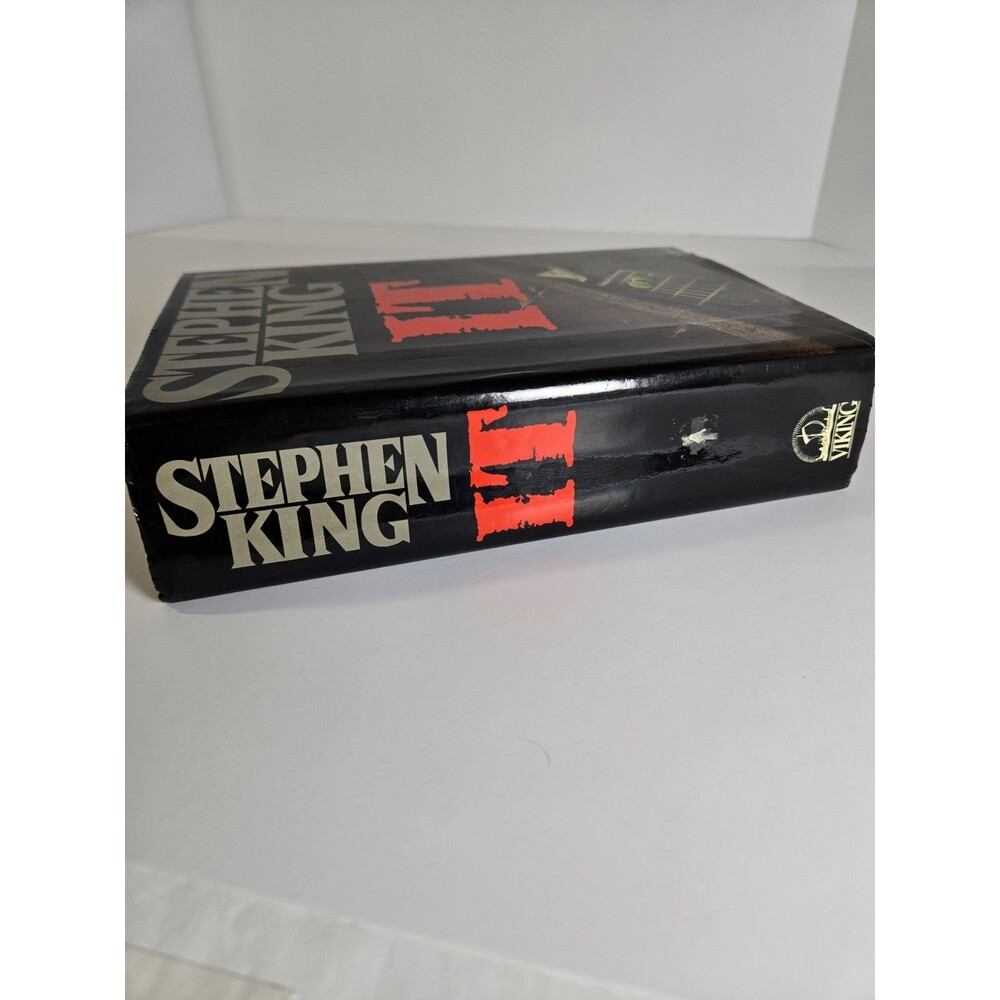 Stephen King IT 1986 First Edition First Printing Viking Hardcover DJ $22.95 - Picture 6 of 10